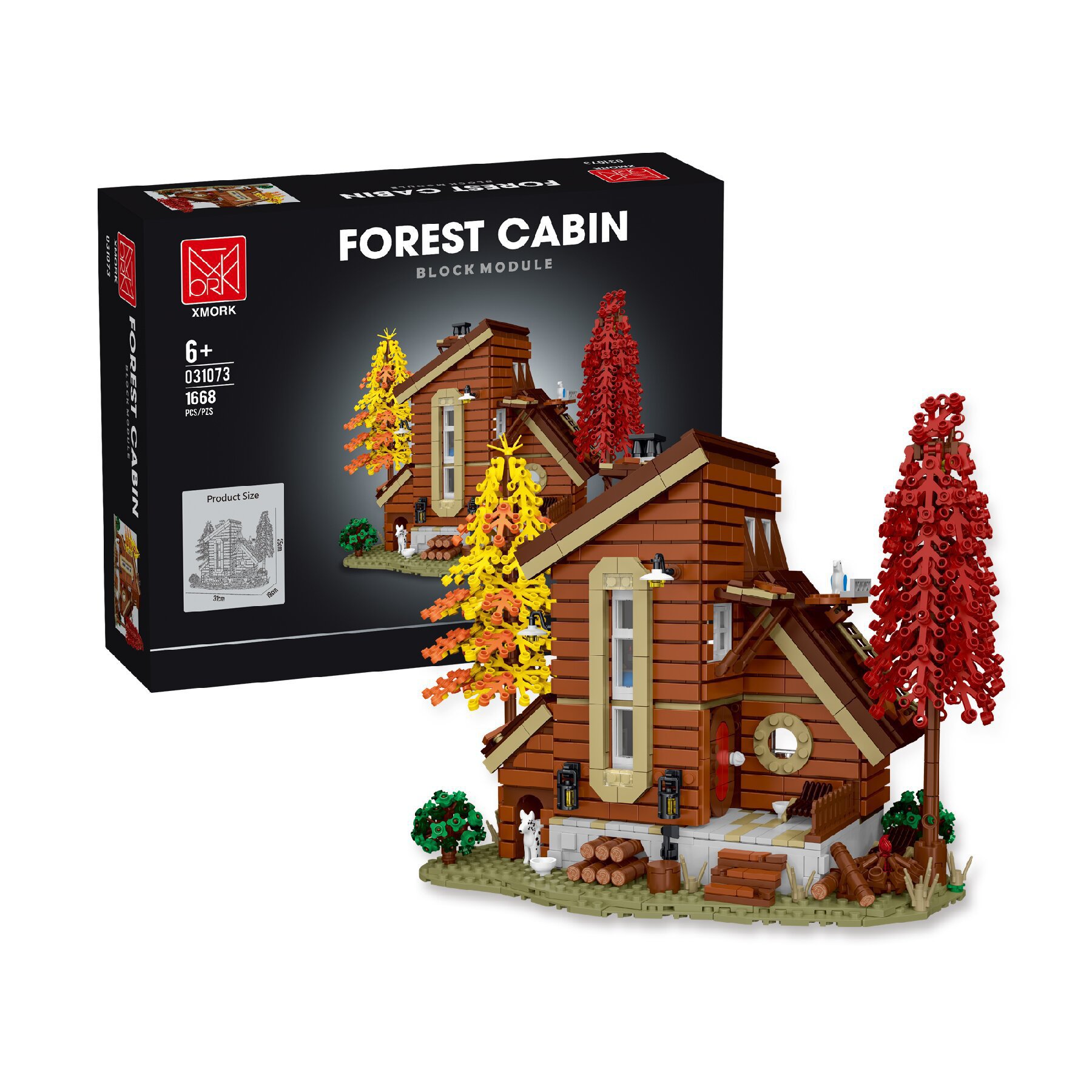 Mork 031073 Forest Cabin
