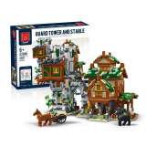 Mork 033001 Medieval Series Stable Guard Tower