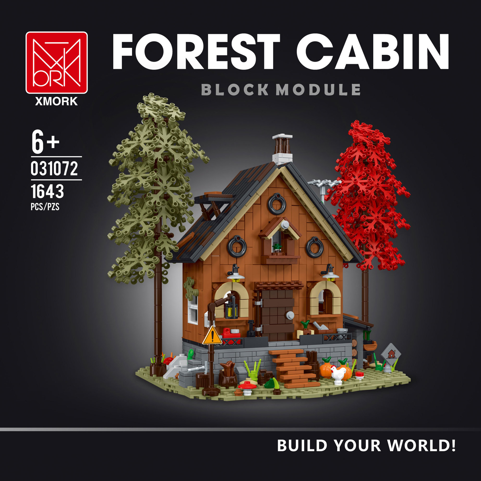 Mork 031072 Forest Cabin