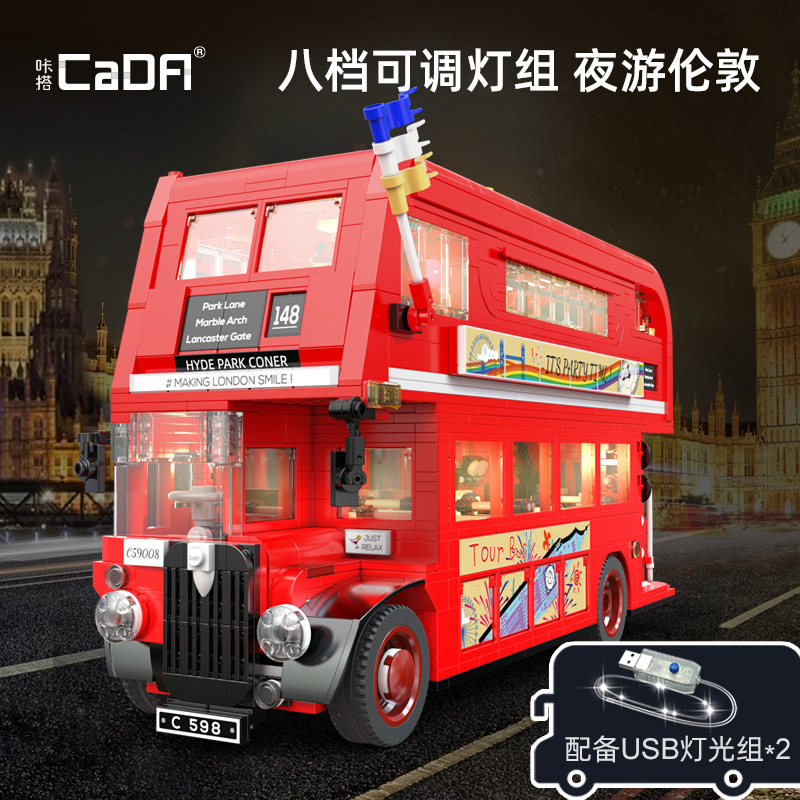 CaDA 59008 London vintage tourist bus