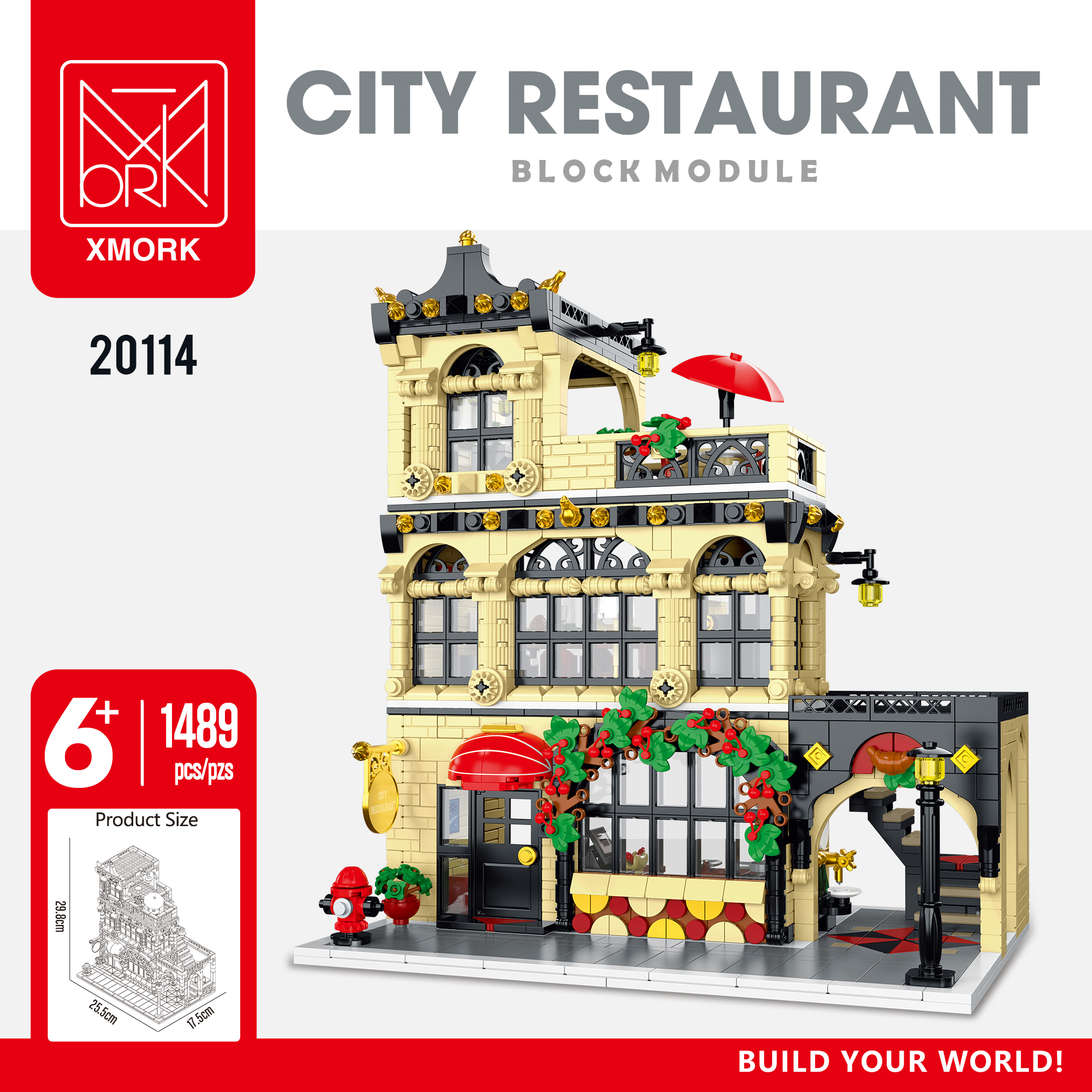 Mork 20114 City Restaurant Block Module