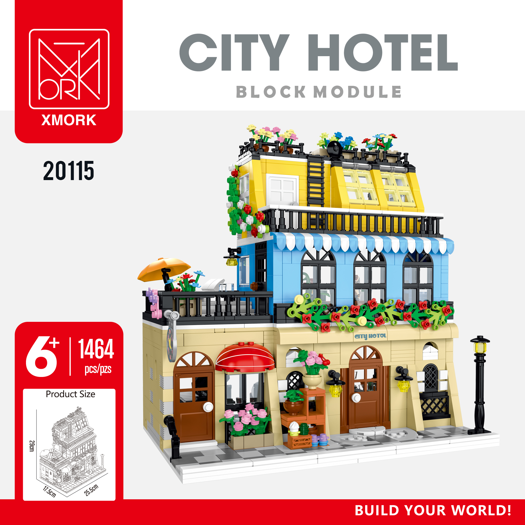 Mork 20115 City Hotel Block Module