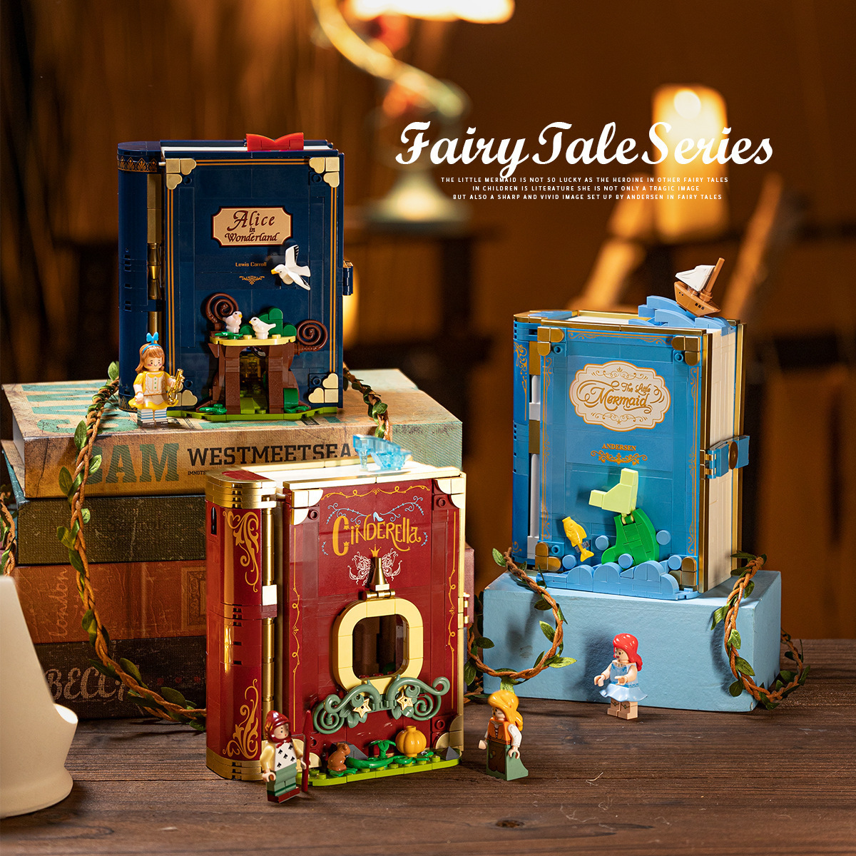 Wekki Fairy Tale Town Building Block Book
