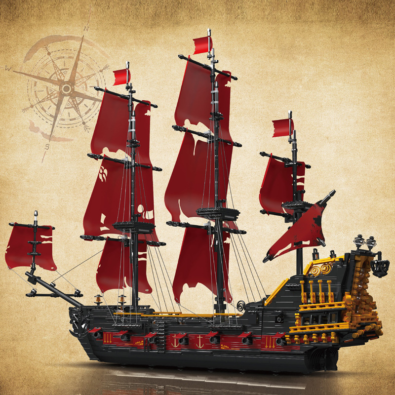 Mould King 13109 Q.A Pirate Ship The Revenge