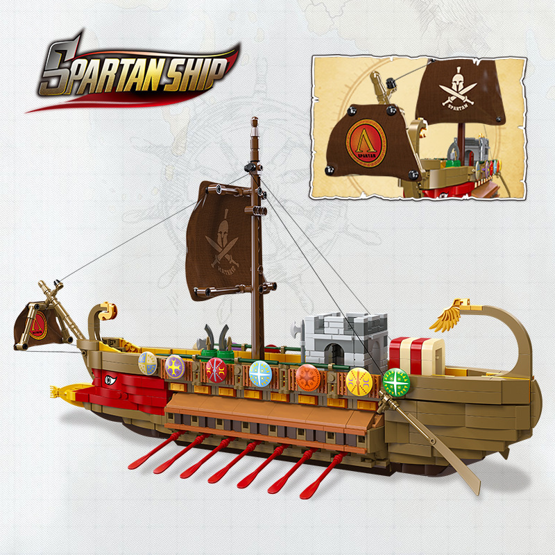 JIESTAR 58002 Spartan warships
