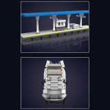 Mould King 12021 World Railway：CRH380A High-speed Train