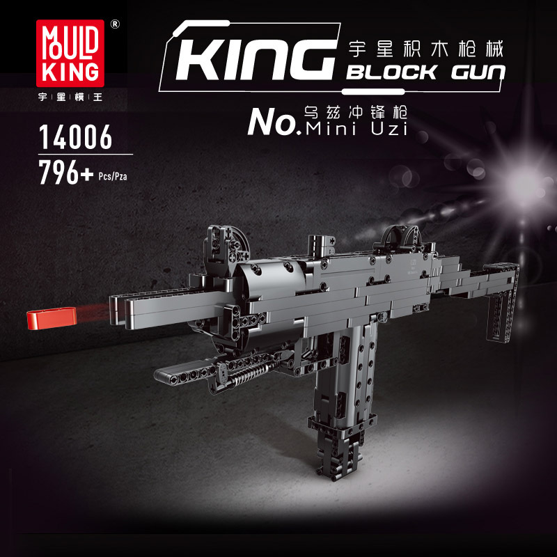 Mould King 14006 Mini Uzi