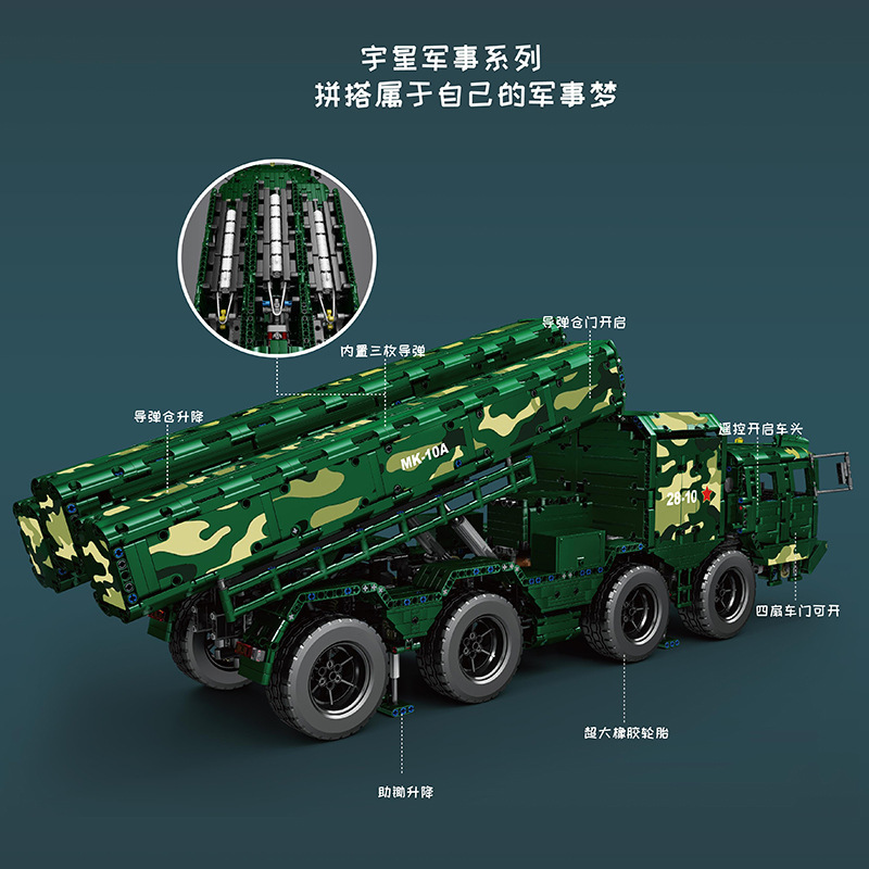 Mould King 20008 CJ-10 Cruise Missile