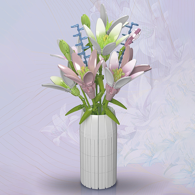 Mould King 10057 Flower World