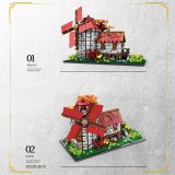 Reobrix 66014 European Century：Windmills Town