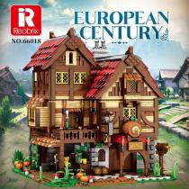 Reobrix 66018 Medieval Bistro  Village In  European Century
