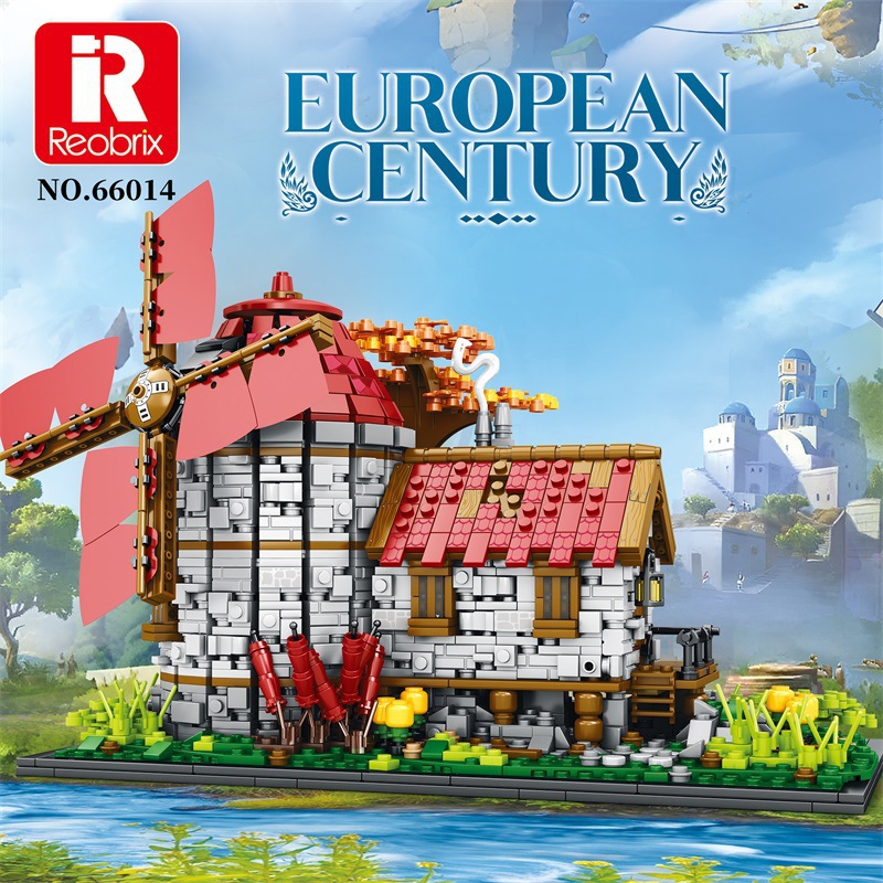 Reobrix 66014 European Century：Windmills Town