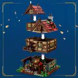 Reobrix 66018 Medieval Bistro  Village In  European Century