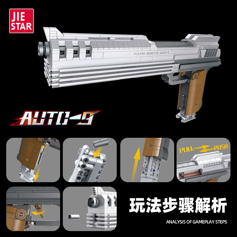 JIESTAR 58024 Auto-9 pistol model