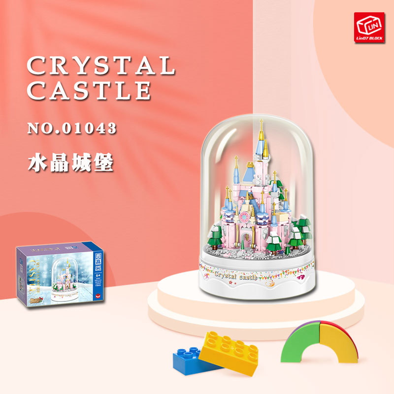 QL 01042&01043 Castle Music Box