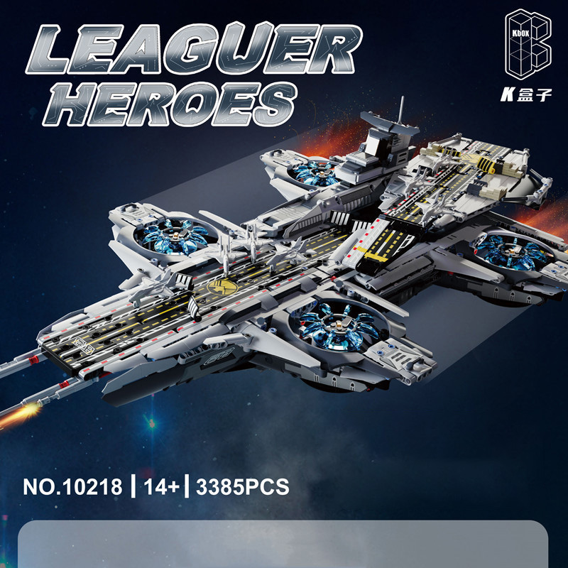 K Box 10218 Leaguer Heroes Helicarrier