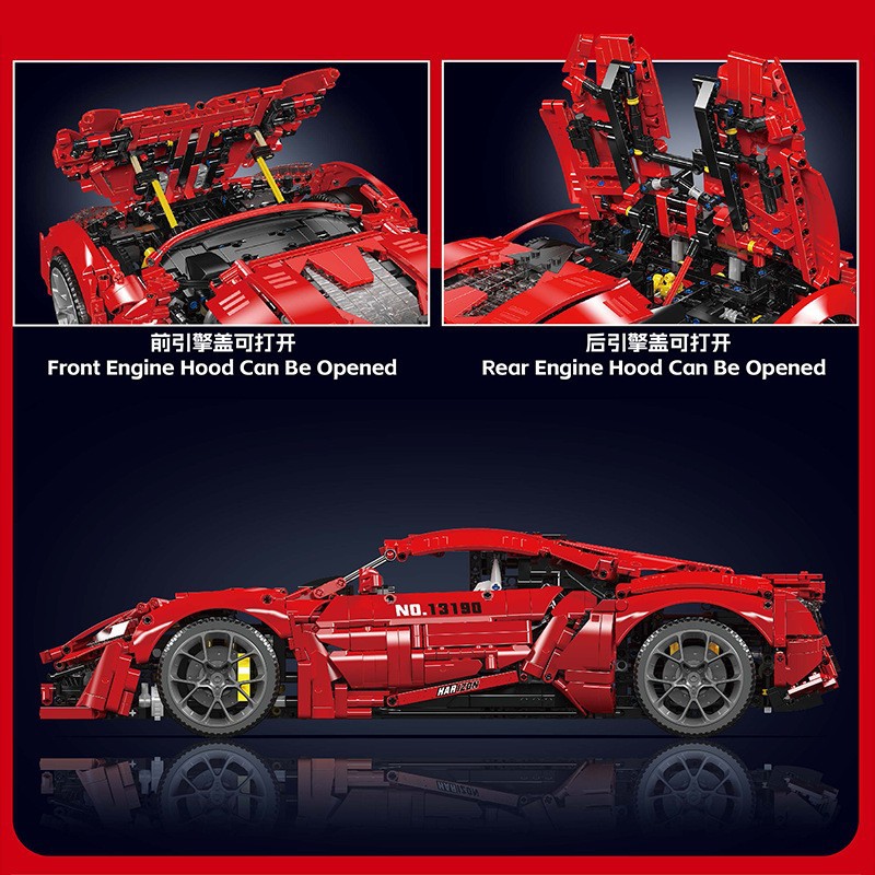 Mould King 13190 Lykan supercar