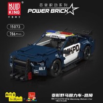 Mould King 15073 Wild Horse Power Returning Car