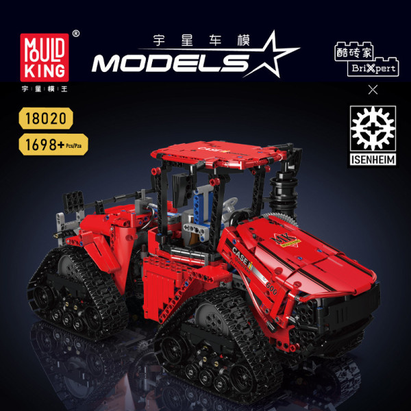 Mould King 18020 Pneumatic Crawler Tractor