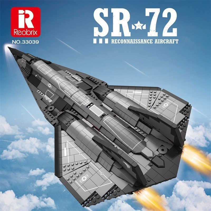Reobrix 33039 SR-72 Reconnaissance Aircraft
