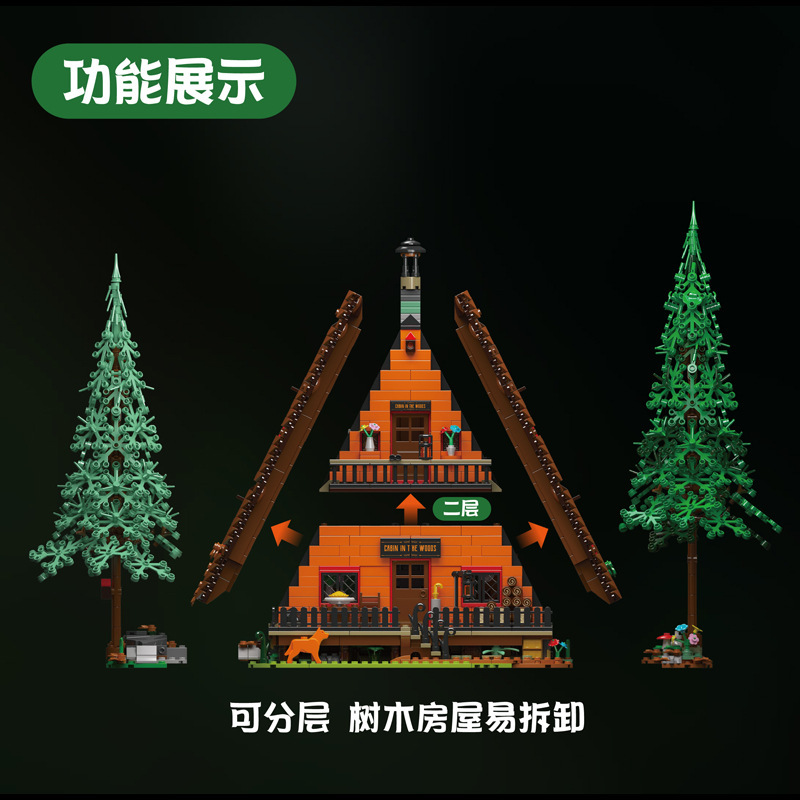 Mould King 16053 Cabin In The Woods
