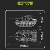Mould King 20032 M18 Hellcat Tank Destroyer