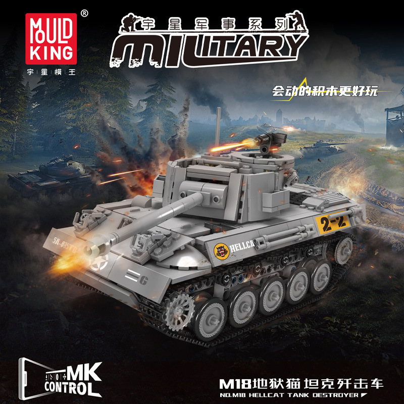 Mould King 20032 M18 Hellcat Tank Destroyer