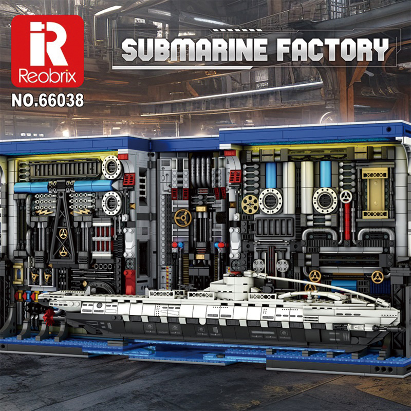 Reobrix 66038 Submarine Factory