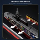 Reobrix 33049 Los Angeles-class SSN 1:125