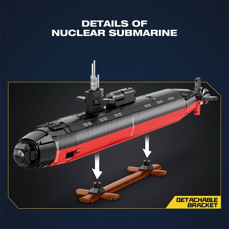 Reobrix 33049 Los Angeles-class SSN 1:125