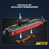 Reobrix 33049 Los Angeles-class SSN 1:125