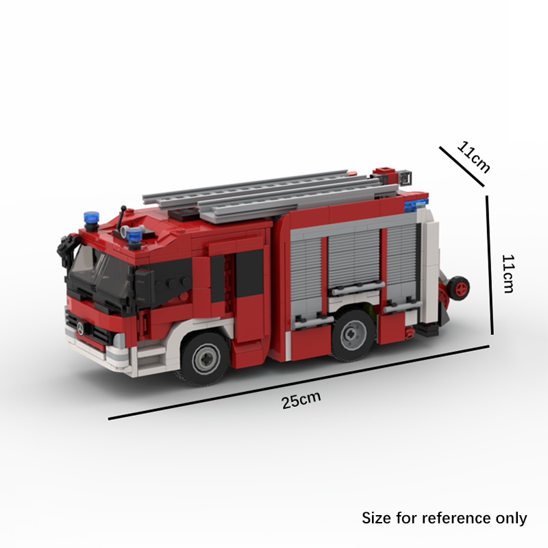 MOC-137461 Munich Fire Truck - Mercedes-Atego