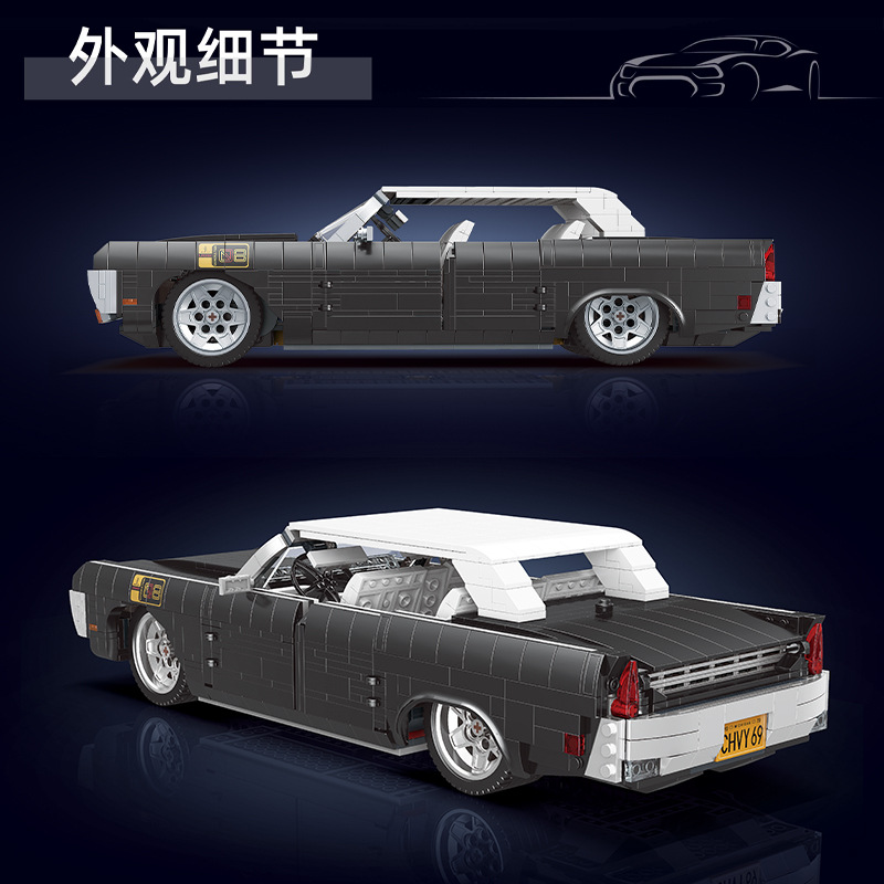 Mould King 10118 LINCOLN Continental