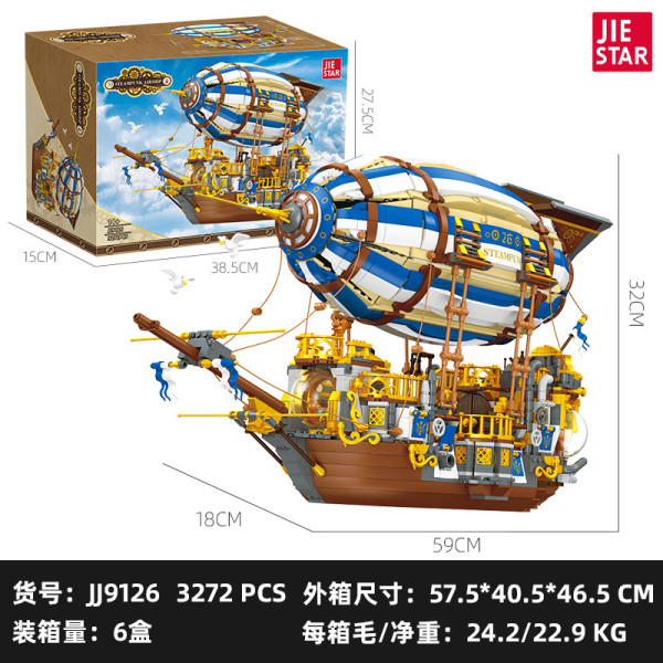 JIESTAR  JJ9126 Steampunk Airship