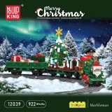 Mould King 12039 ESU KG230 Diesel Locomotive Christmas Special Edition