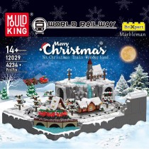 Mould King 12029 Merry Christmas Train Wonderland