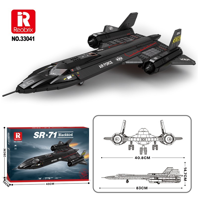 Reobrix 33041 SR-71 Blackbird