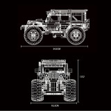 Mould King 15009 RC Jeep Wrangler - Expedition