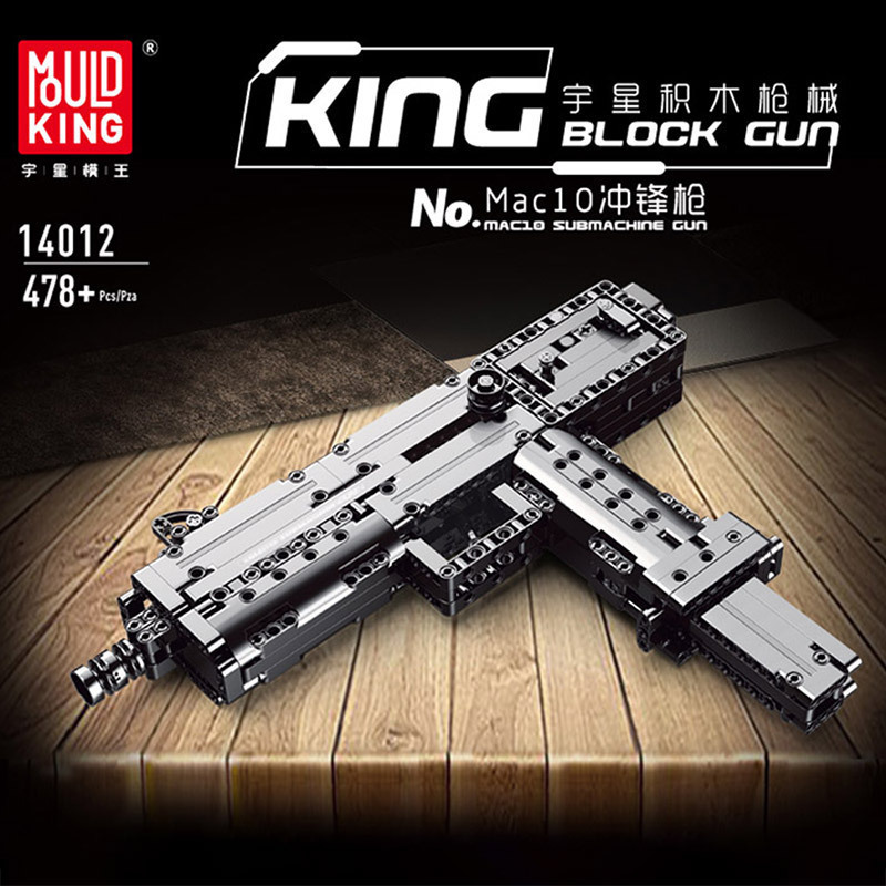 Mould King 14012 Ingram Mac-10 submachine gun