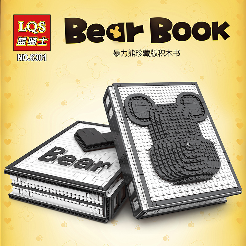 LQS 6301 Violent Bear Collector's Edition Building Block Book