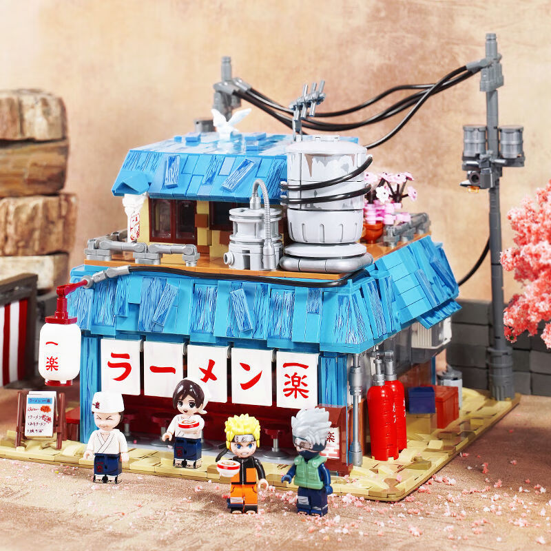 Keeppley K20509 Naruto Lamian Noodles Restaurant