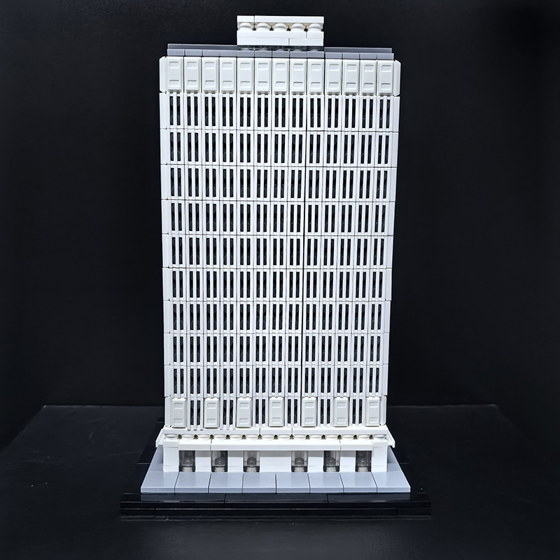 MOC-198207 Equitable Building 1:800 Scale NYC
