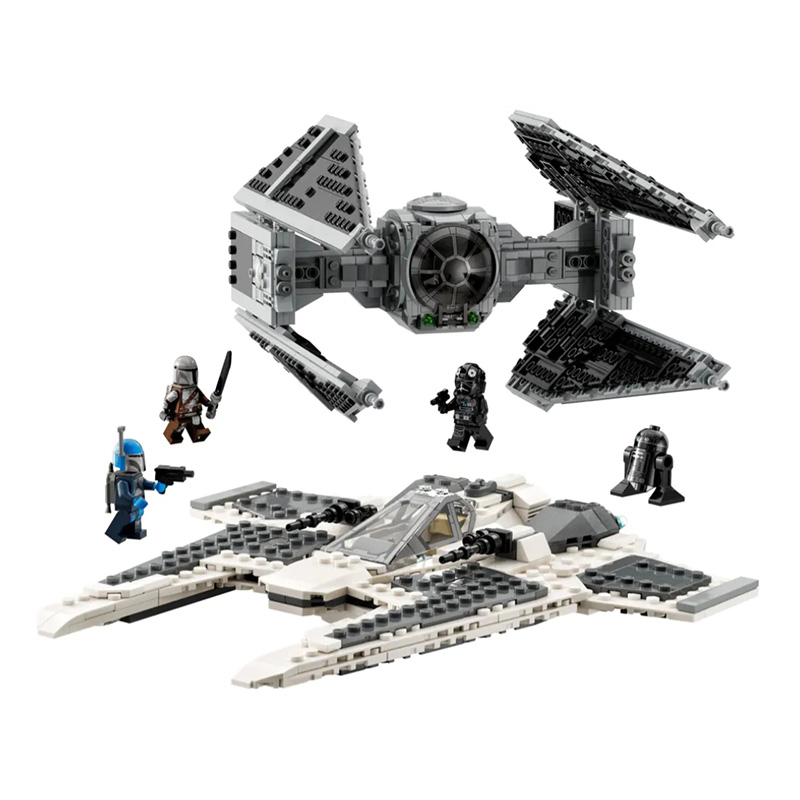 Mandalorian Fang Fighter vs. TIE Interceptor