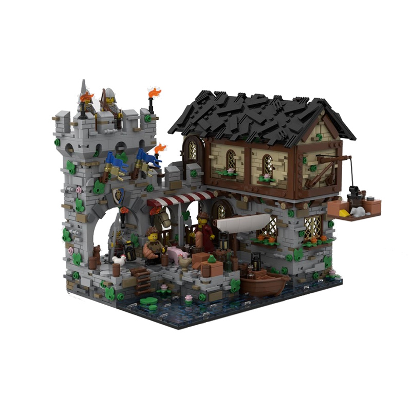 MOC-124794 Medieval Harbor