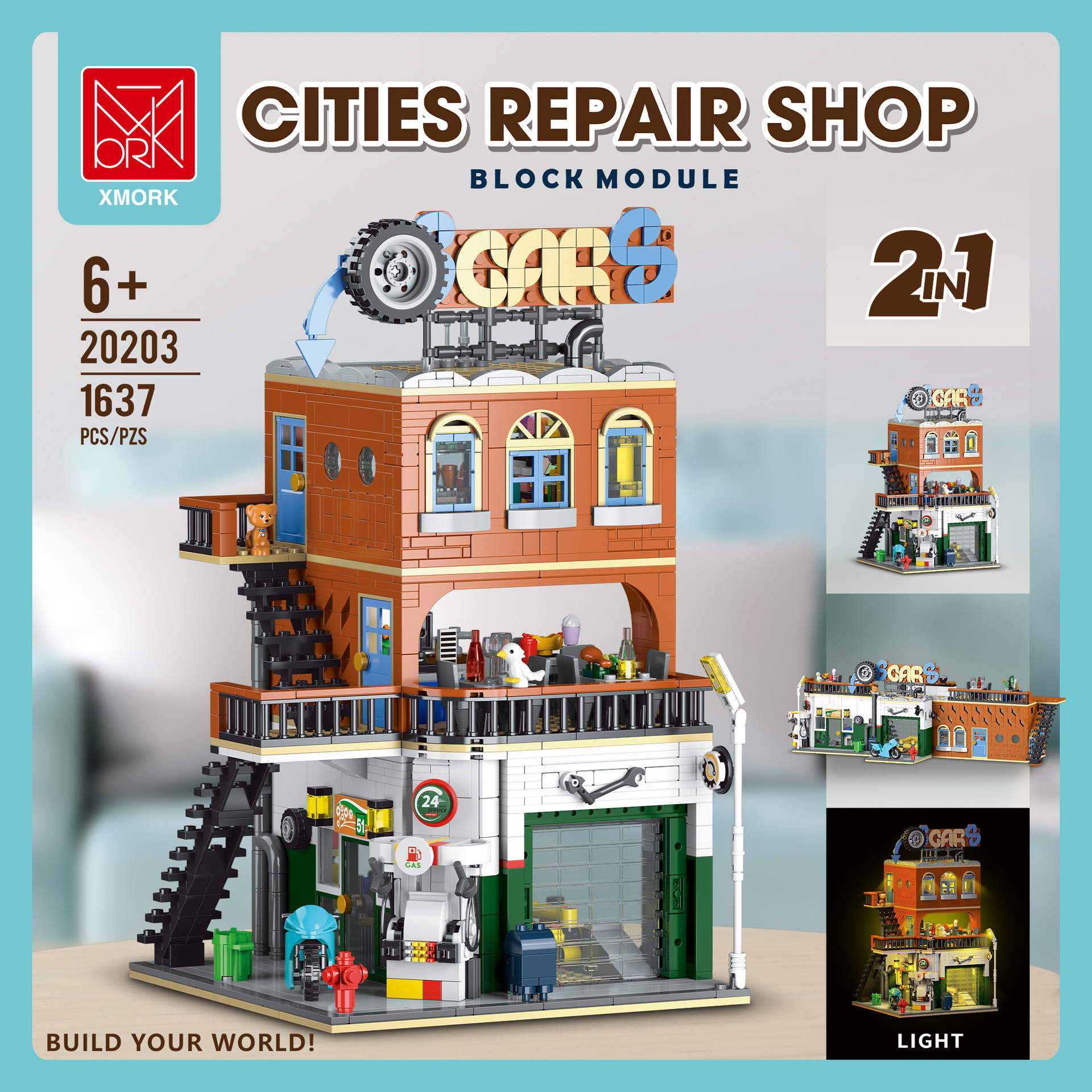 XMork 20203 Cities repair Shop