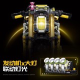 GULY 60519 Cyberpunk Devil Motorcycle