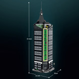 DK80033 Spider Man Black Tower Building