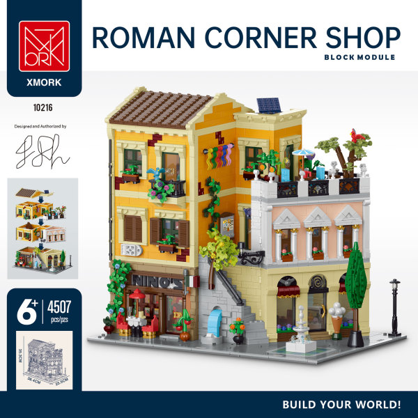 XMork 10216 Rome Corner Store