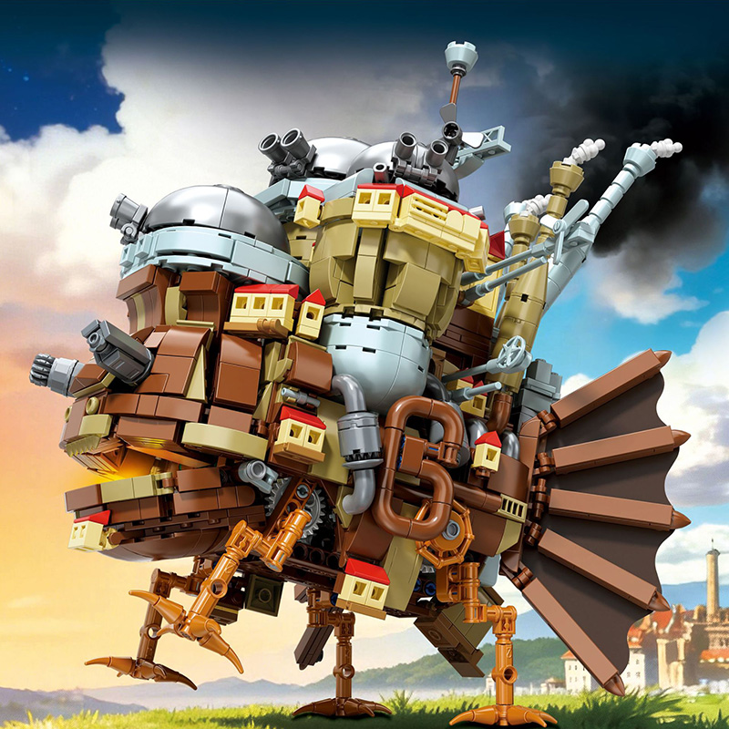  DK 7077 Moving Castle Hal's Mobile Castle