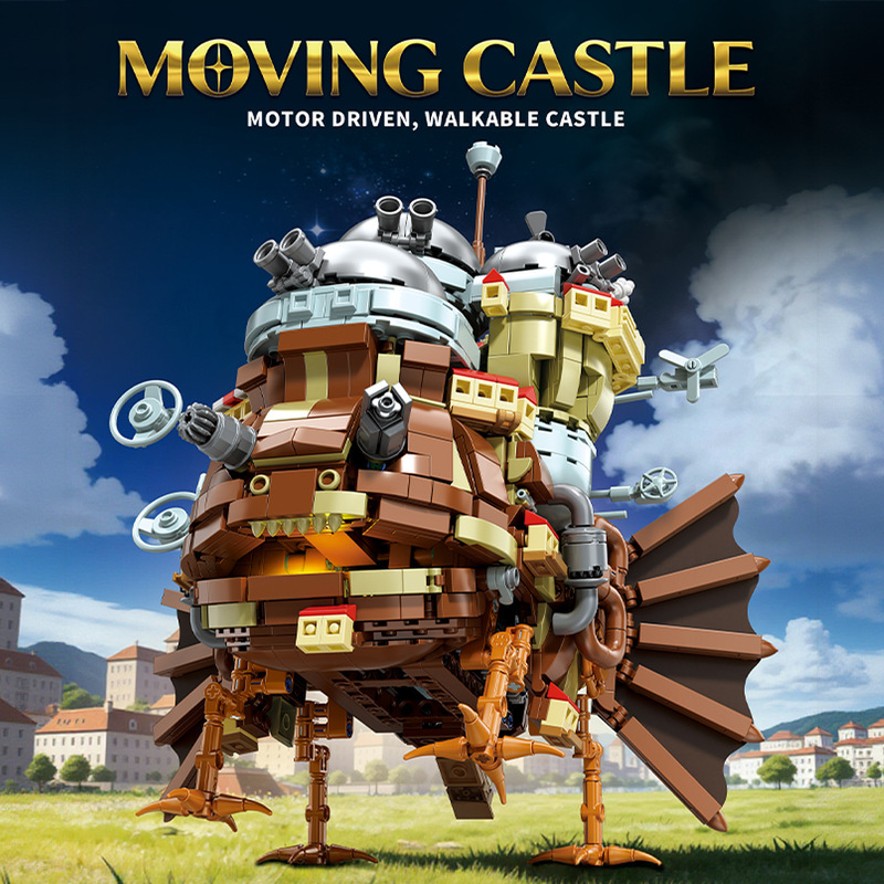  DK 7077 Moving Castle Hal's Mobile Castle